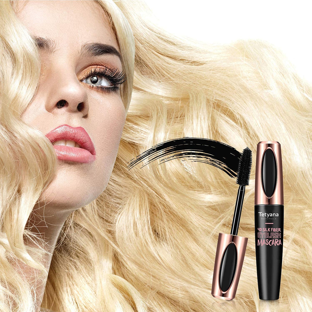 Tetyana Naturals Mascara 4D – volume spectaculaire et tenue durable
