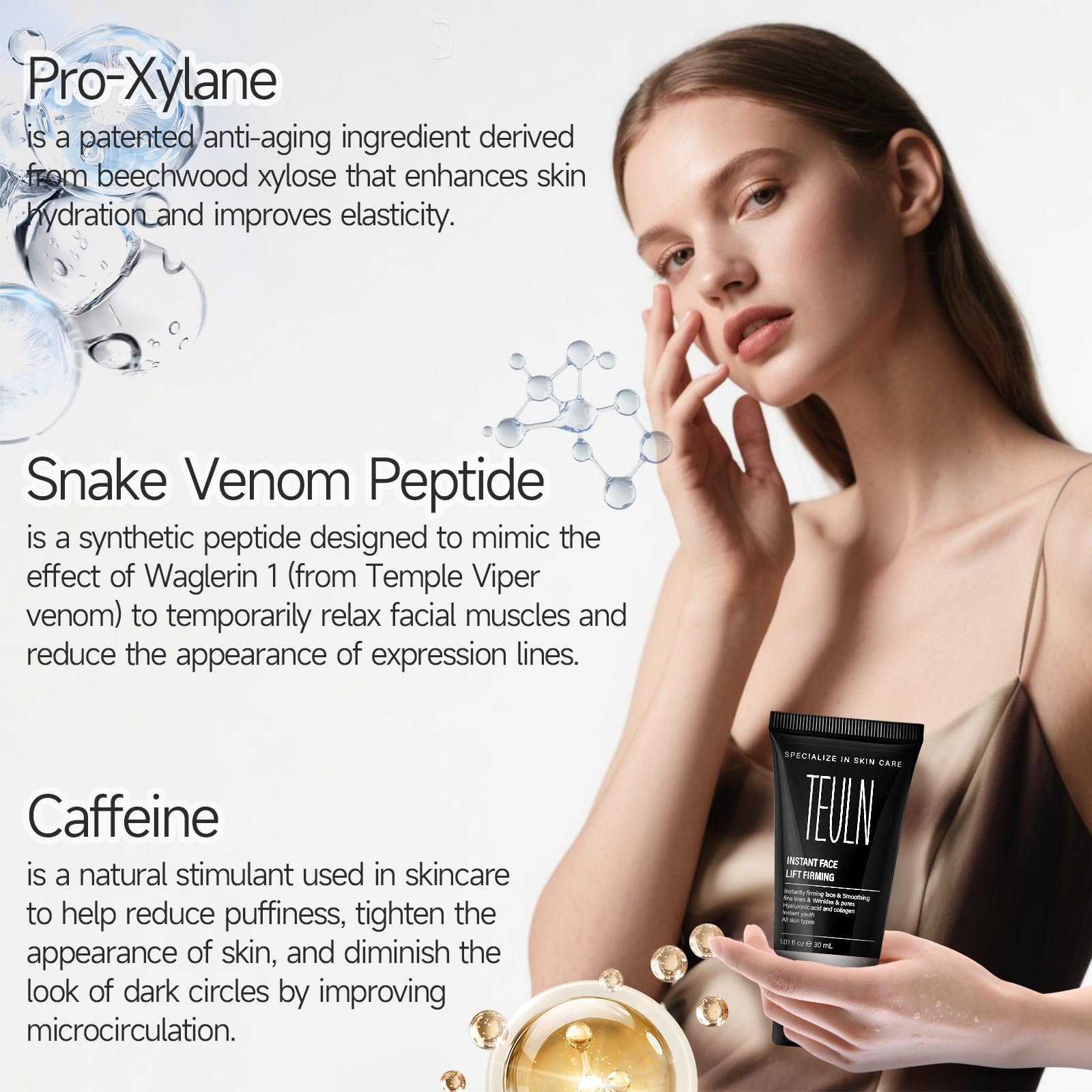 TEULN 2.0 Crème Visage Refinement des pores et texture plus douce