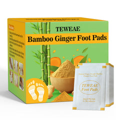 TEWEAE patches gingembre-pieds, adhésif stable, idéale pour des nuits d'hiver reposantes.