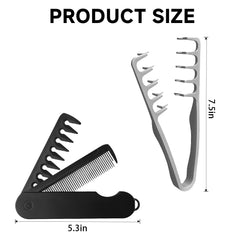 Texture comb pour homme : définition de la texture et des couches sans tiraillement.