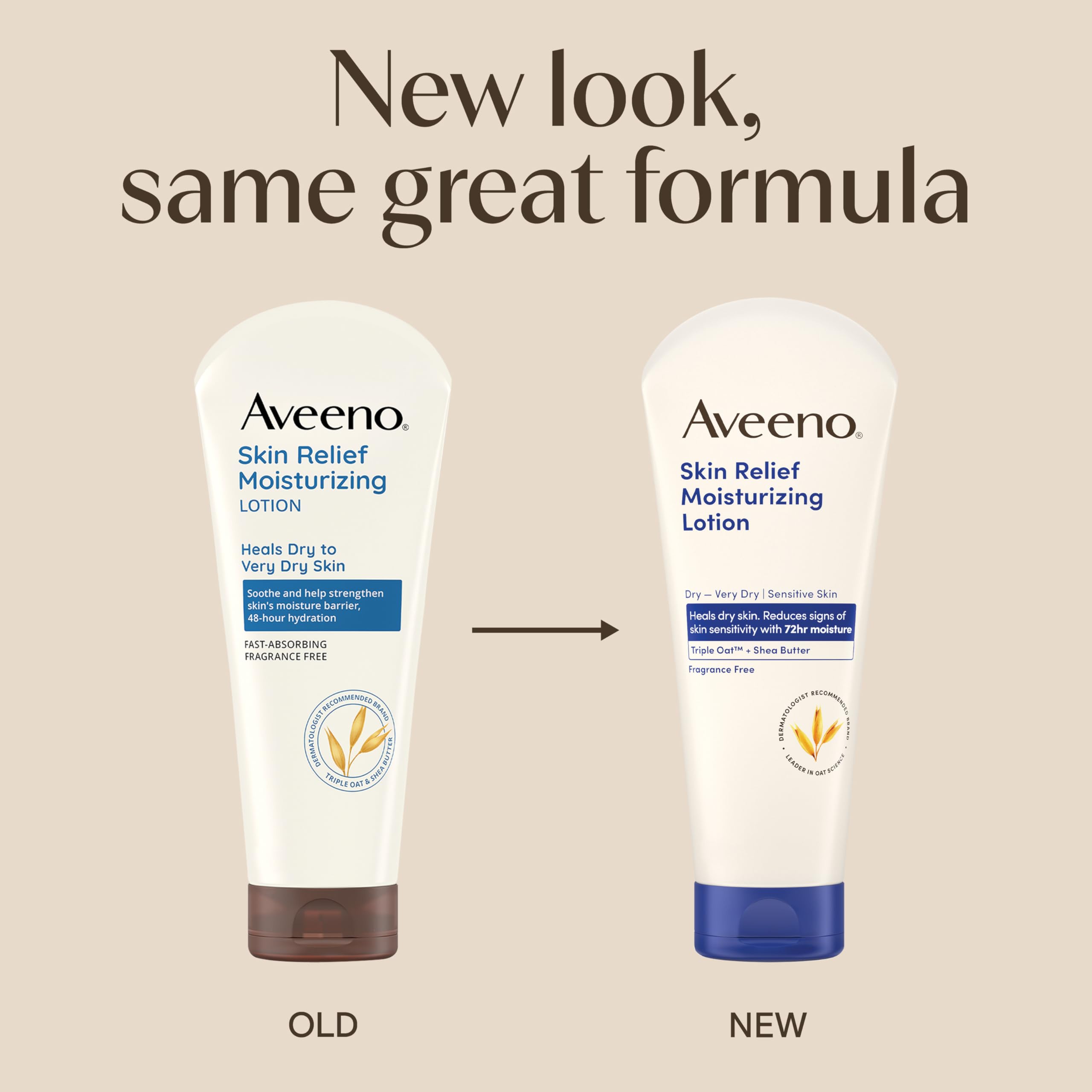 Texture-lotion-non-grasse d'Aveeno Skin Relief assure une absorption rapide.