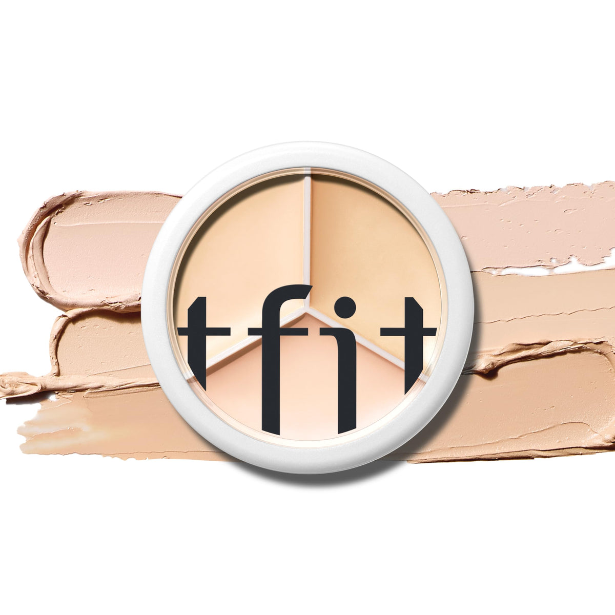 TFIT correcteur triple palette en action offrant une couvrance durable