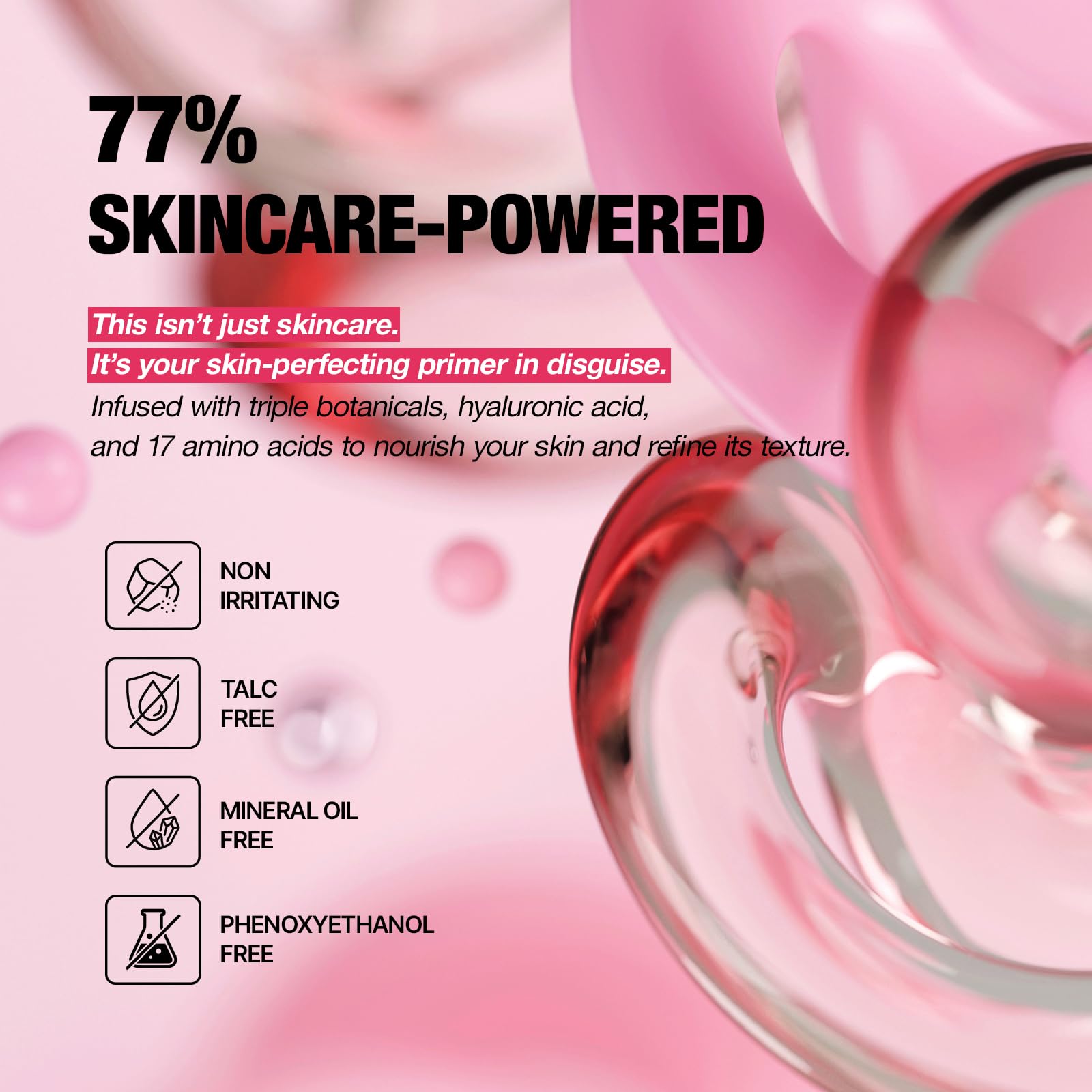 TFIT Delicate Silk Veil Primer offre hydratation profonde pour une peau éclatante.