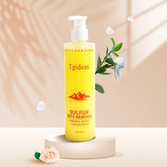 Tgideas Soufre: mousse onctueuse nettoyant les pores en douceur.