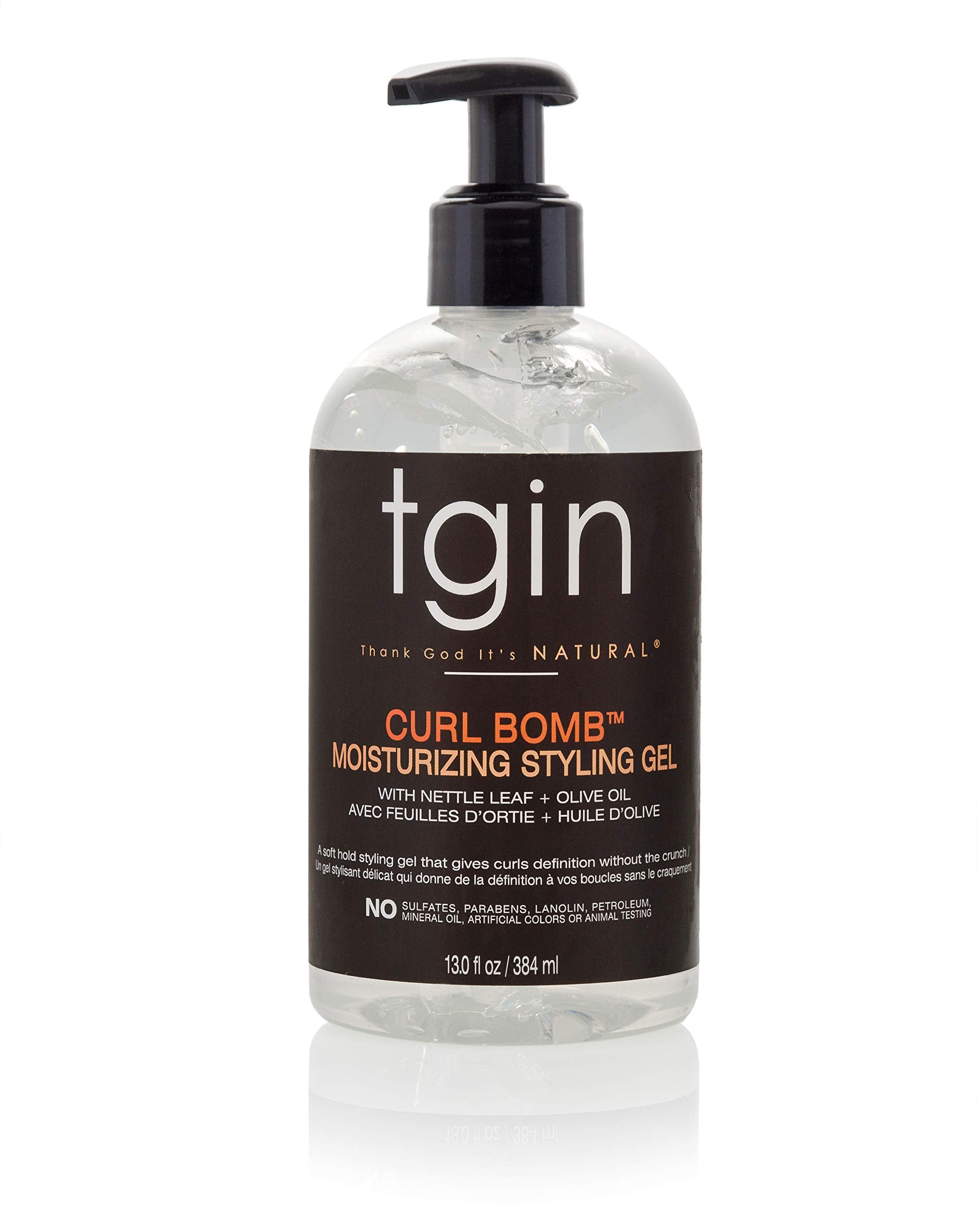 tgin Curl Bomb, définition nette des boucles et hydratation.