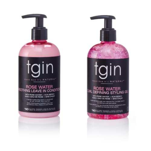 Soin sans rinage tgin à l’eau de rose, lissant les longueurs.