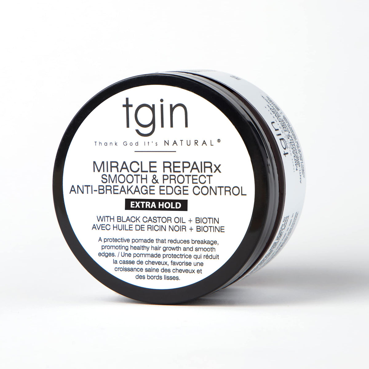 Thank God It's Natural Miracle RepaiRx Edge Control: application ciblée des contours pour un look net.