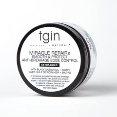 Thank God It's Natural Miracle RepaiRx Edge Control: application ciblée des contours pour un look net.