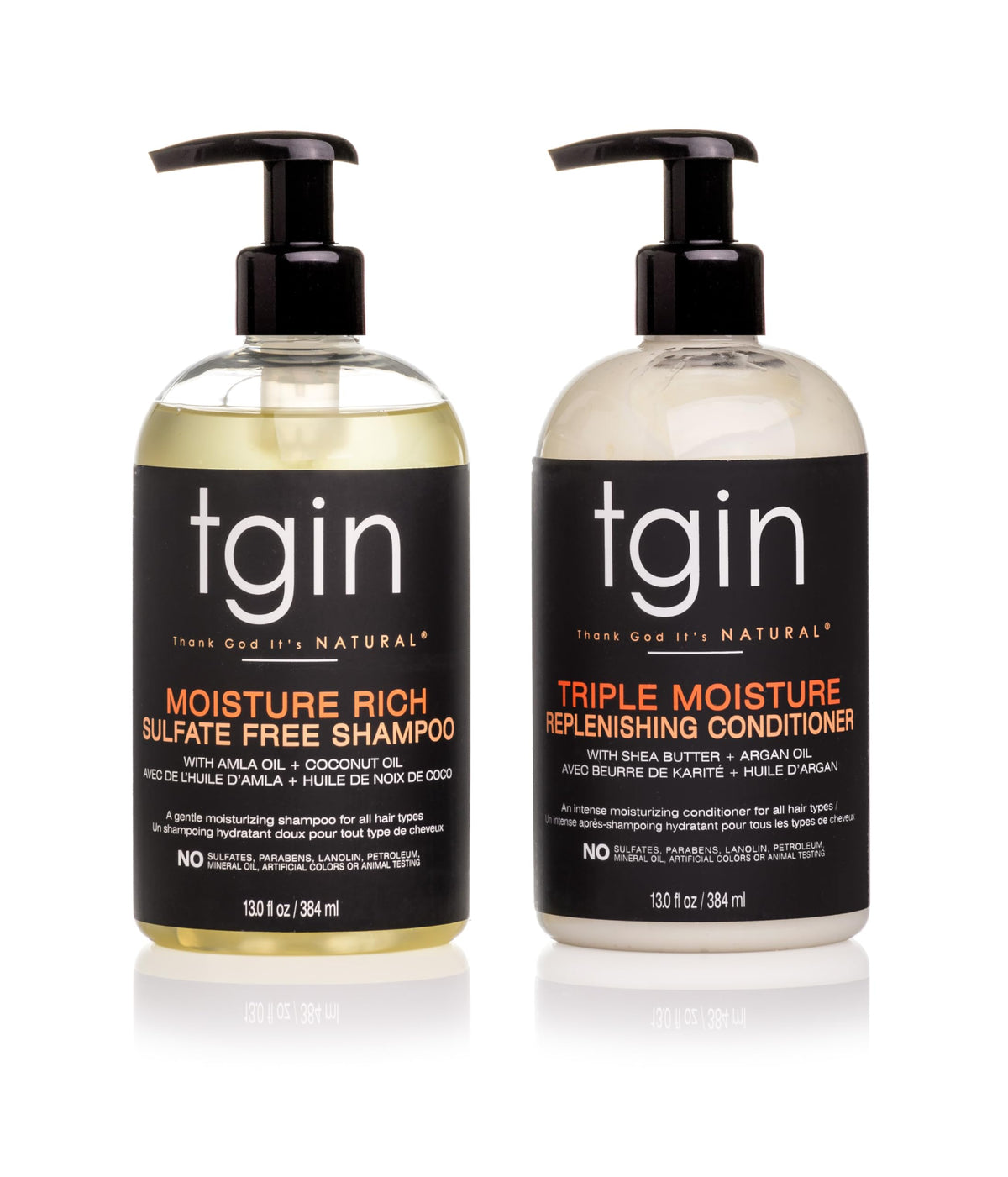 Shampoing tgin en bouteille: nettoyage en douceur et préparation des cheveux.