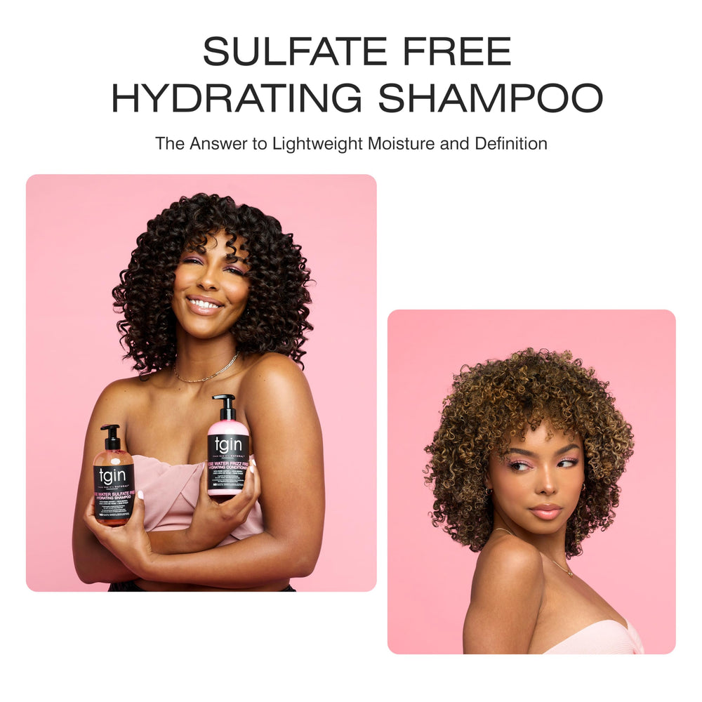 Texture légère tgin — cheveux propres et équilibrés après lavage.