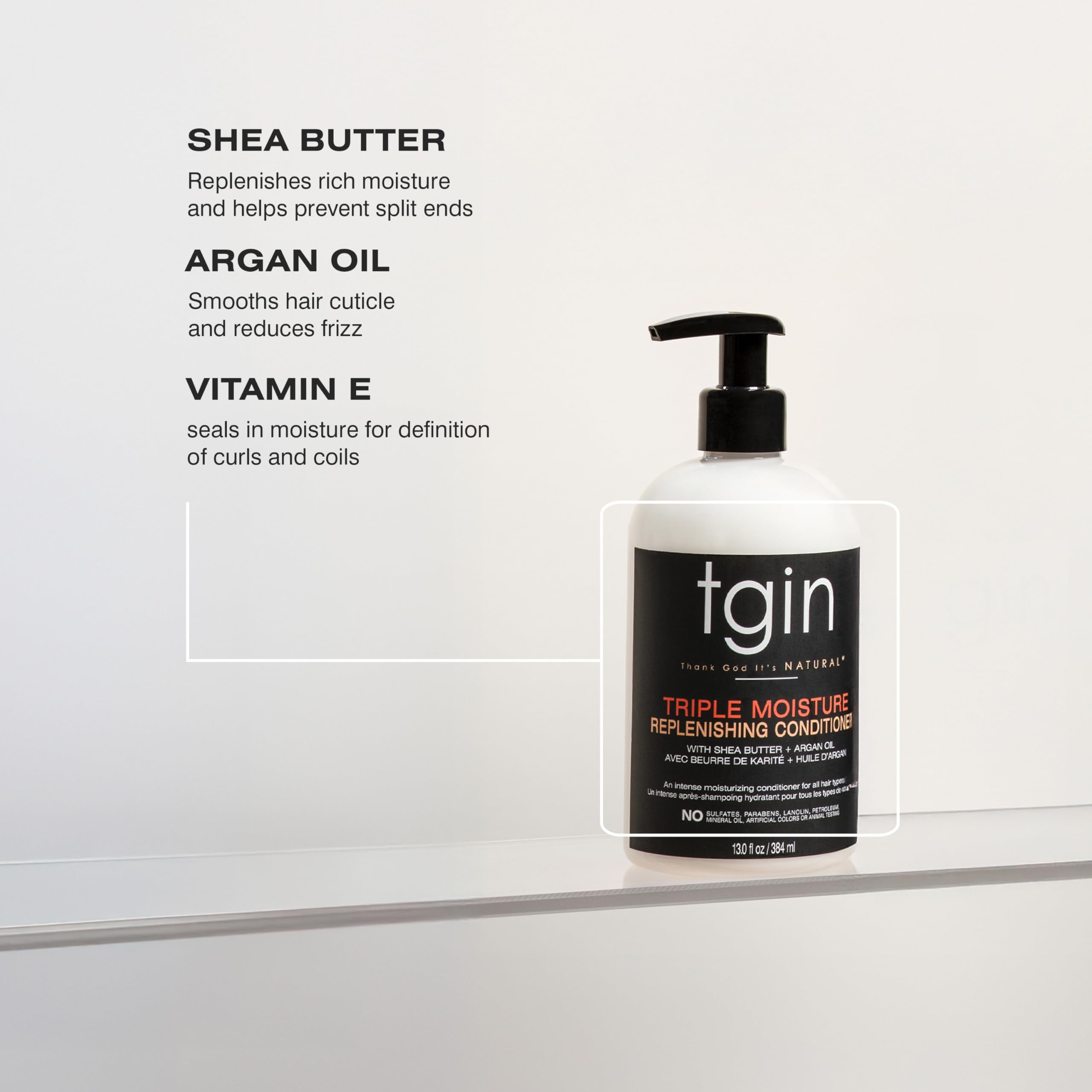 tgin: usage quotidien après shampooing pour cheveux doux