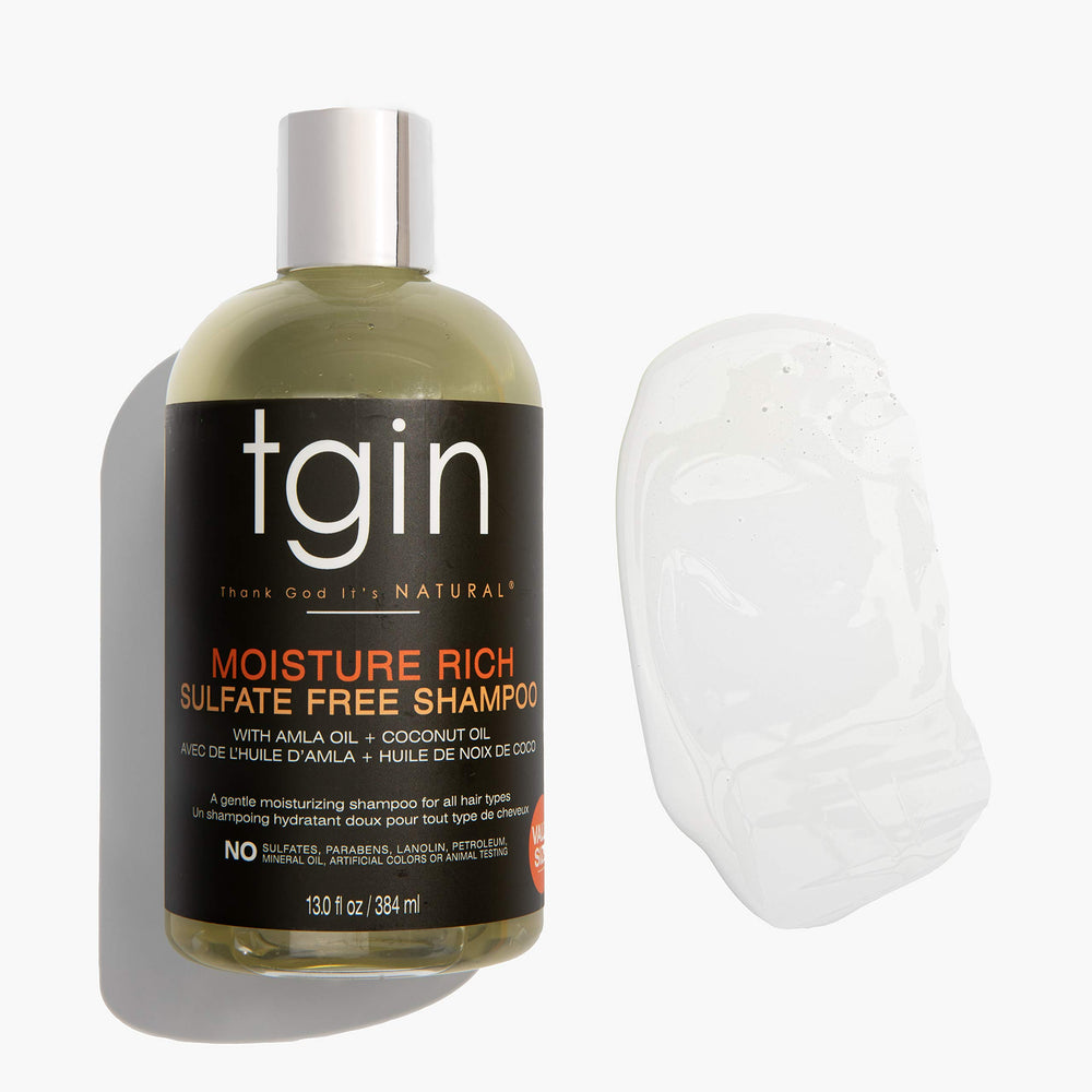 Utilisation quotidienne de tgin pour cheveux bouclés et frisés.