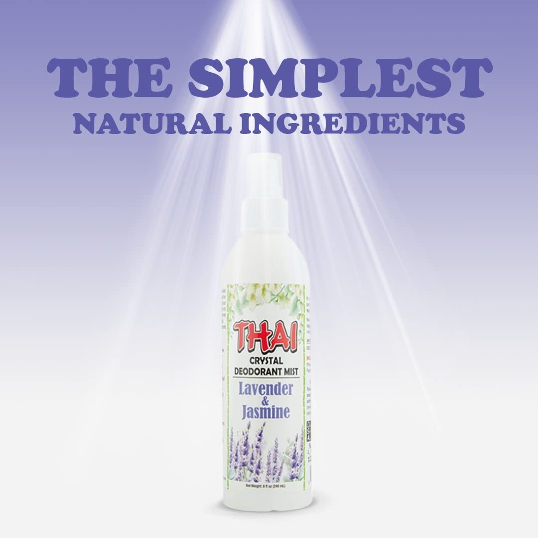 Thai Deodorant Stone Ambiance Aromatique - senteur lavande jasmin idéal pour la détente.