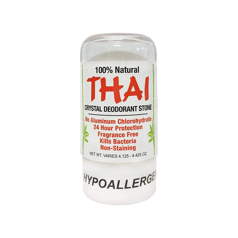 Thai Désodorisant Pierre Cristal, pierre déodorante naturelle pour neutraliser les odeurs sous les bras et pieds
