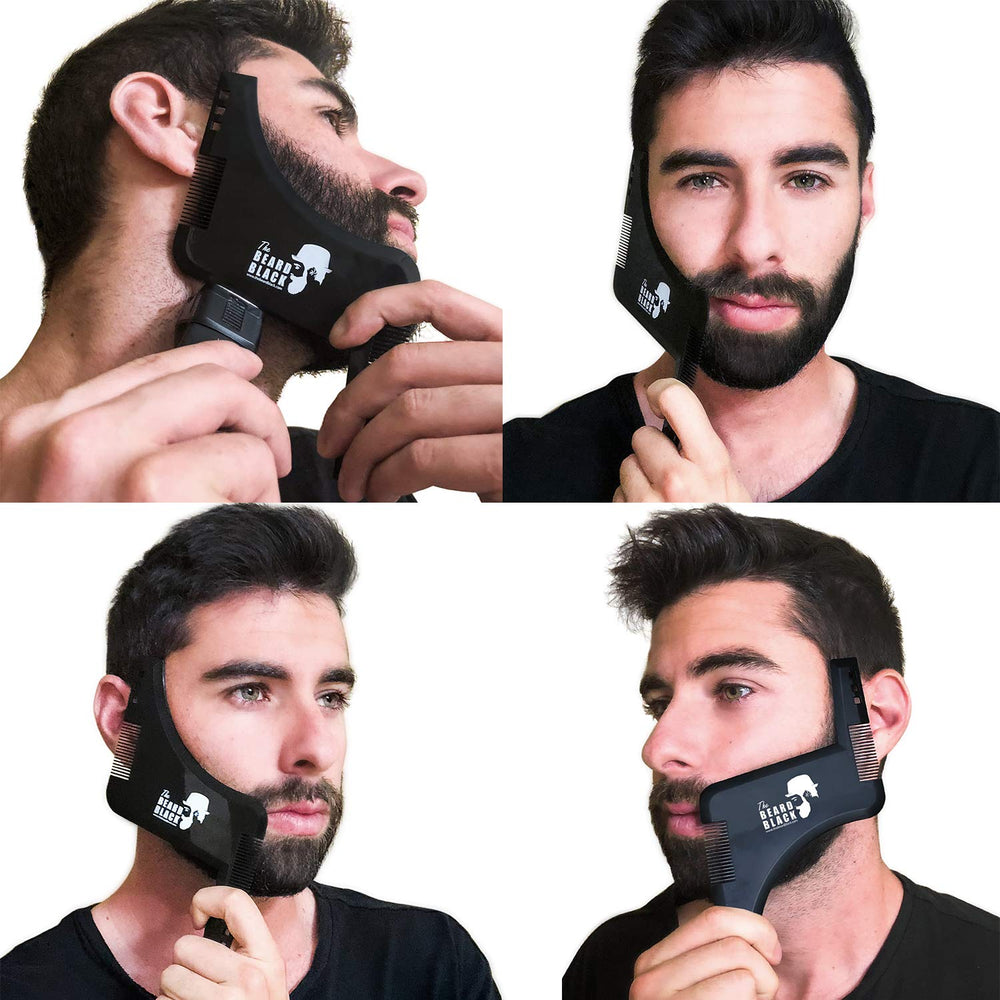 The BEARD BLACK coffret cadeau, emballage prêt à offrir, look soigné.