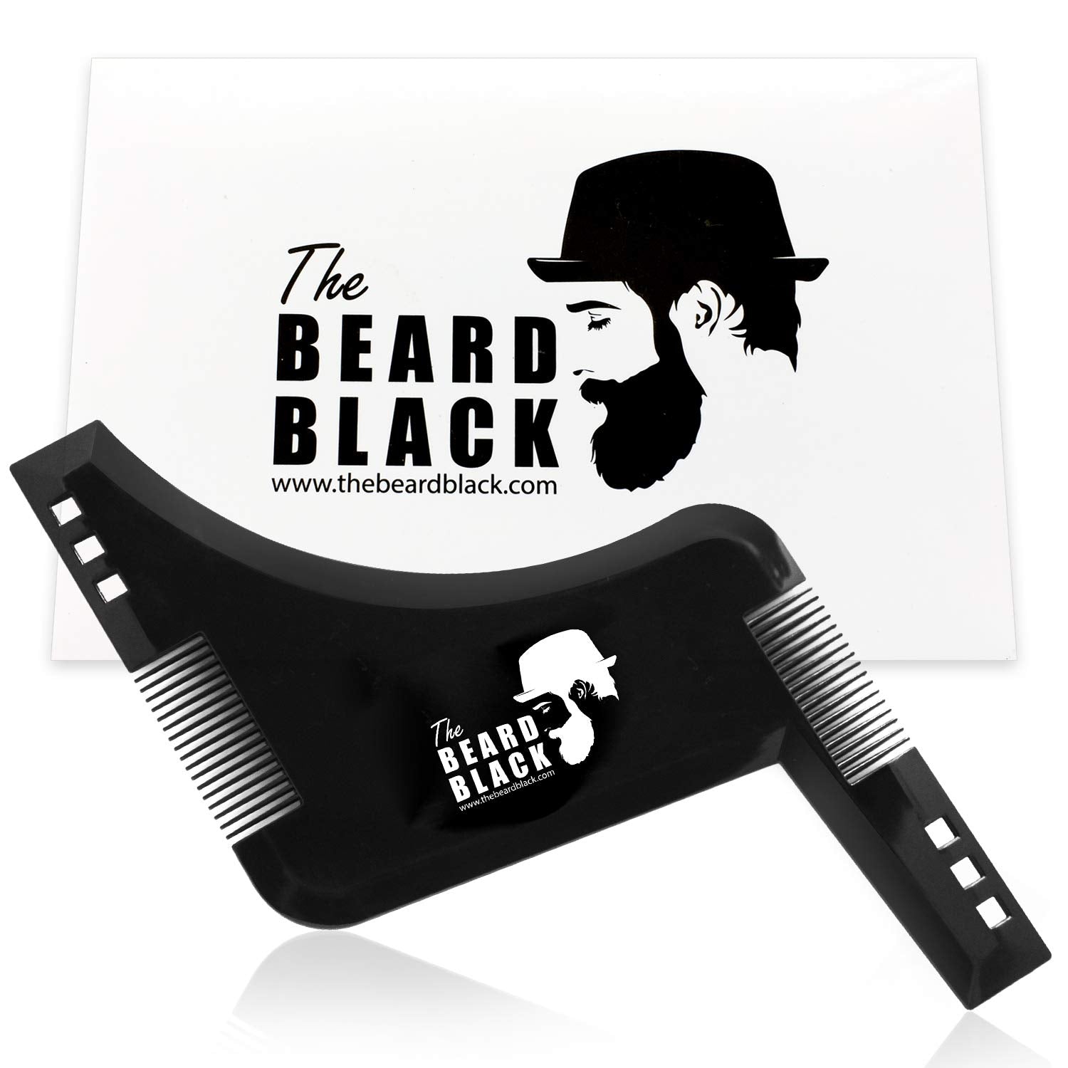 The BEARD BLACK, compatibilité avec rasoir ou taille-barbe pour routine maison pratique.