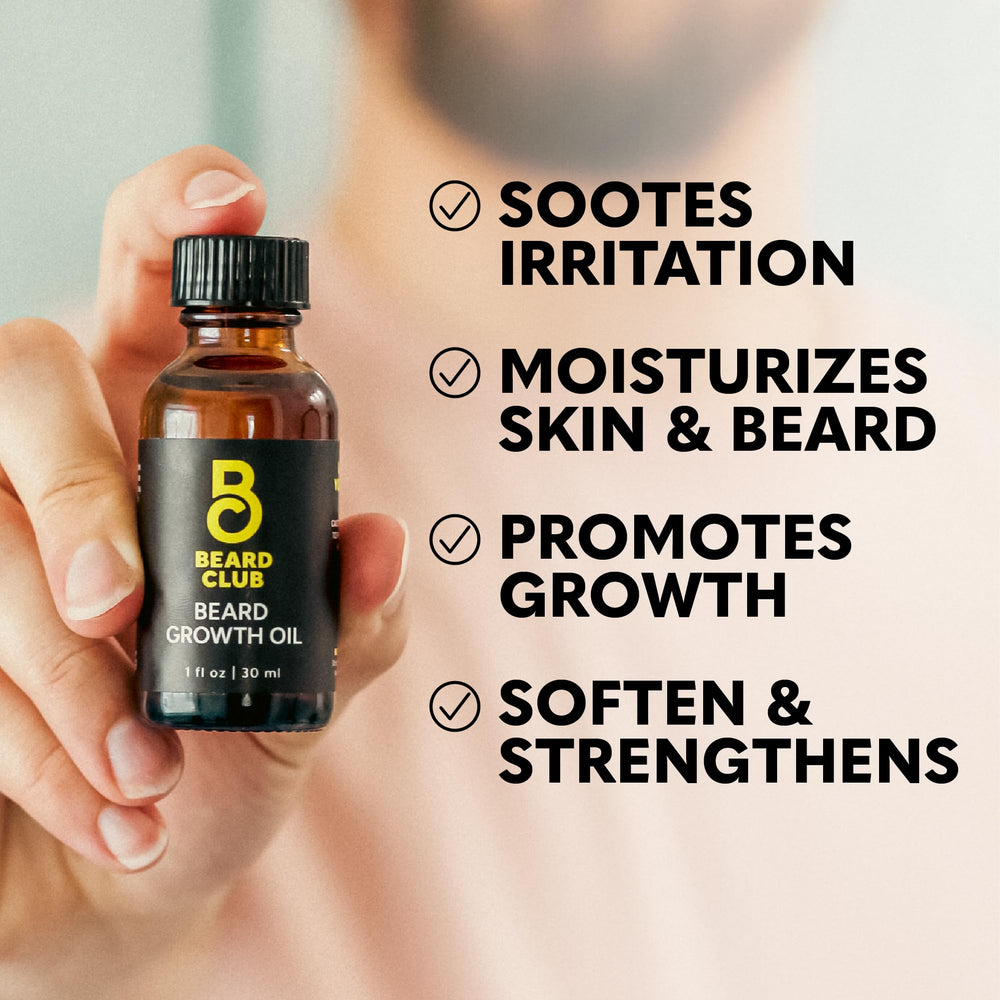 The Beard Club - Application et massage facilitant l absorption