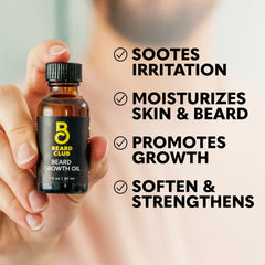 The Beard Club - Application et massage facilitant l absorption