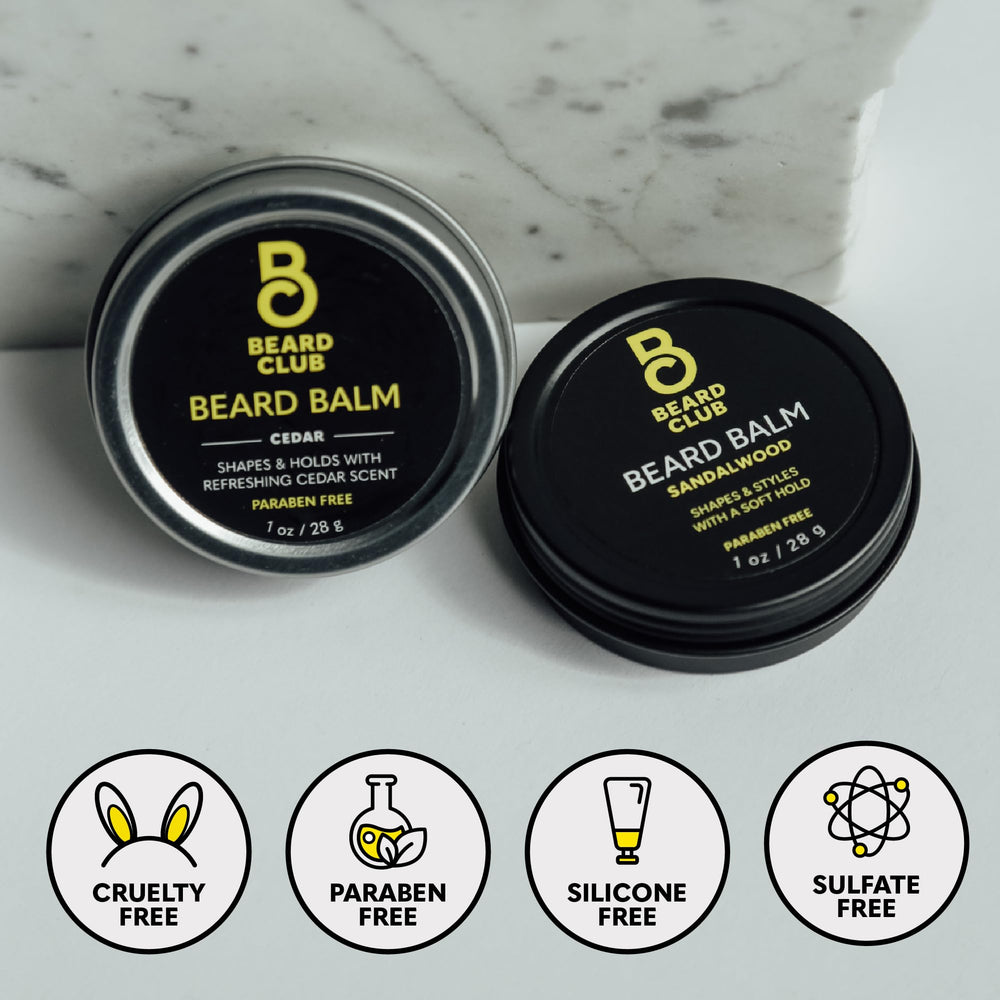 Contrôle du style naturel avec The Beard Club baume barbe