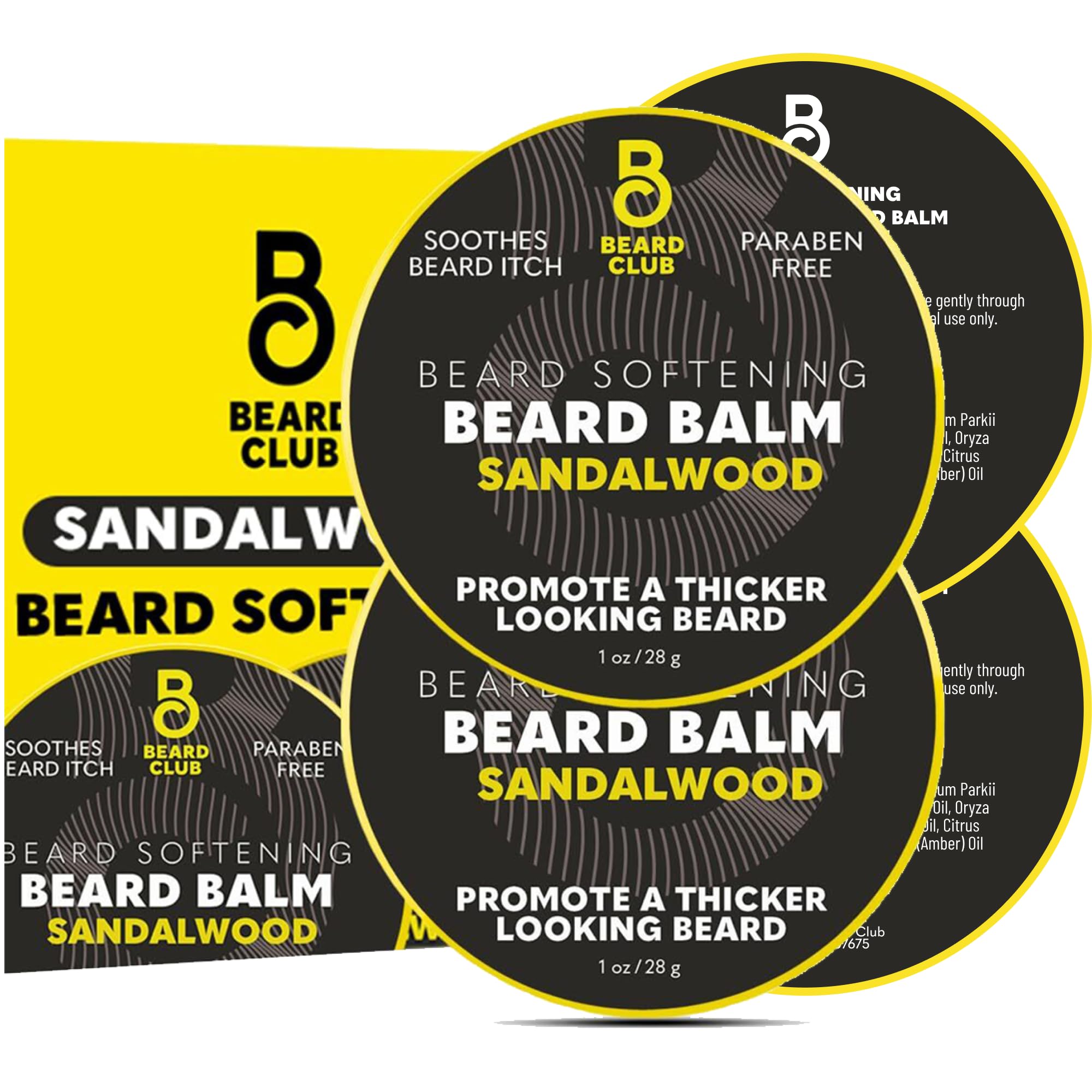 The Beard Club Beurre Barbe Santal - bouteille prête à l'emploi, soin rapide