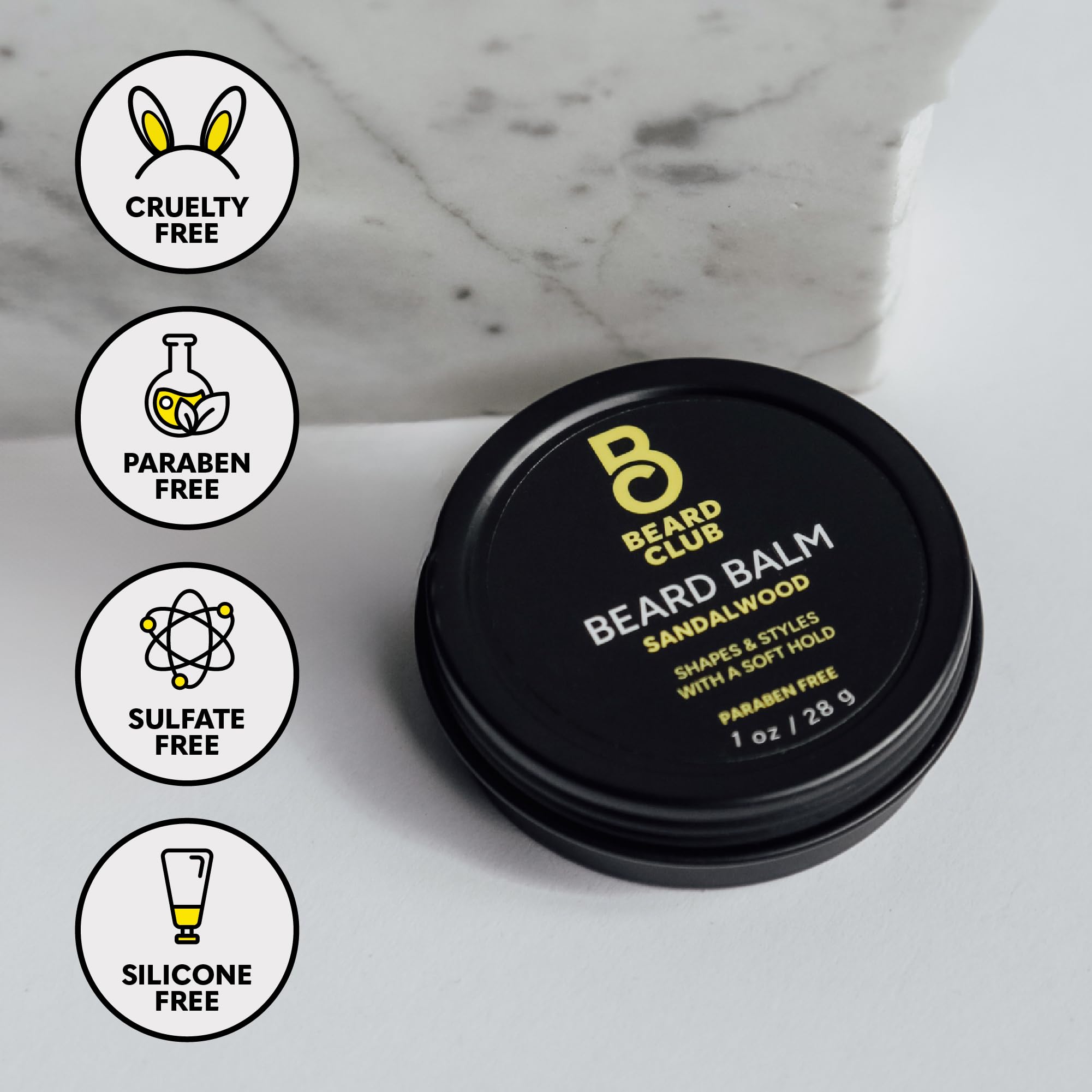 The Beard Club Beurre Barbe Santal - parfum santal, moment de soin aromatique