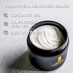 The Beard Club Biotin Beard Cream – texture nourrissante pour barbe lisse et éclatante