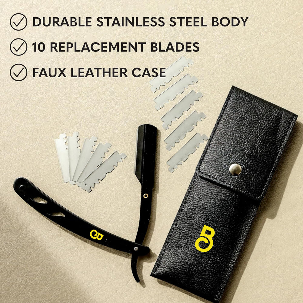 Coffret cuir The Beard Club pour rangement sûr et élégant