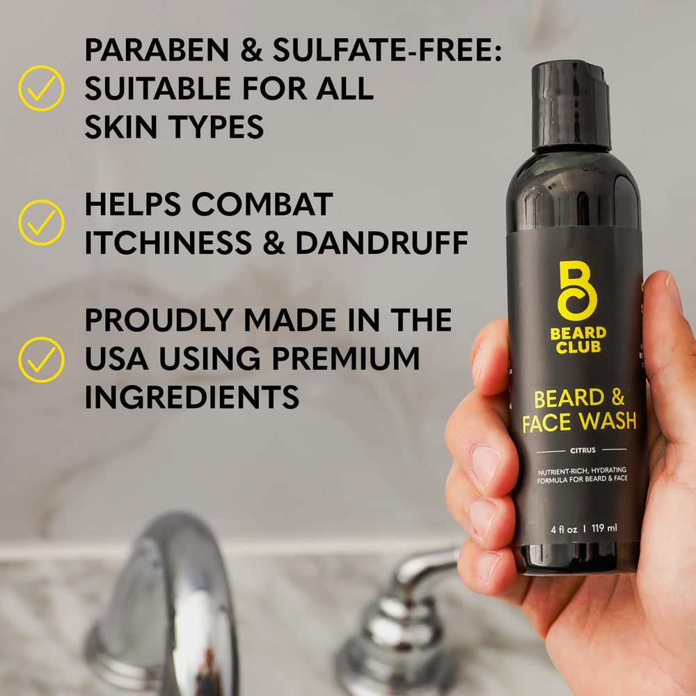 Formulation adaptée à toutes les barbes, courte ou longue.