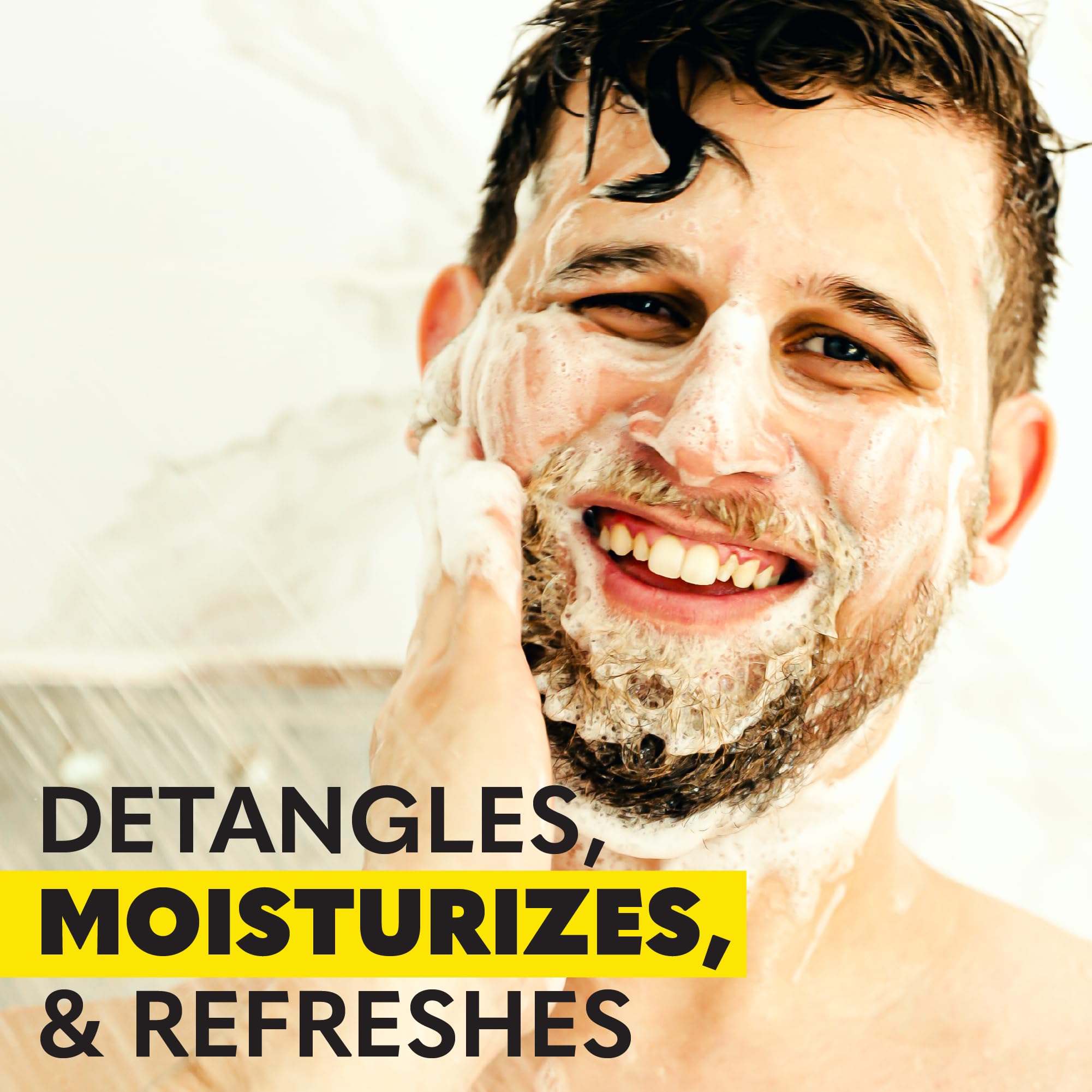 Sans parabènes et sulfates, soin respectueux de la peau.