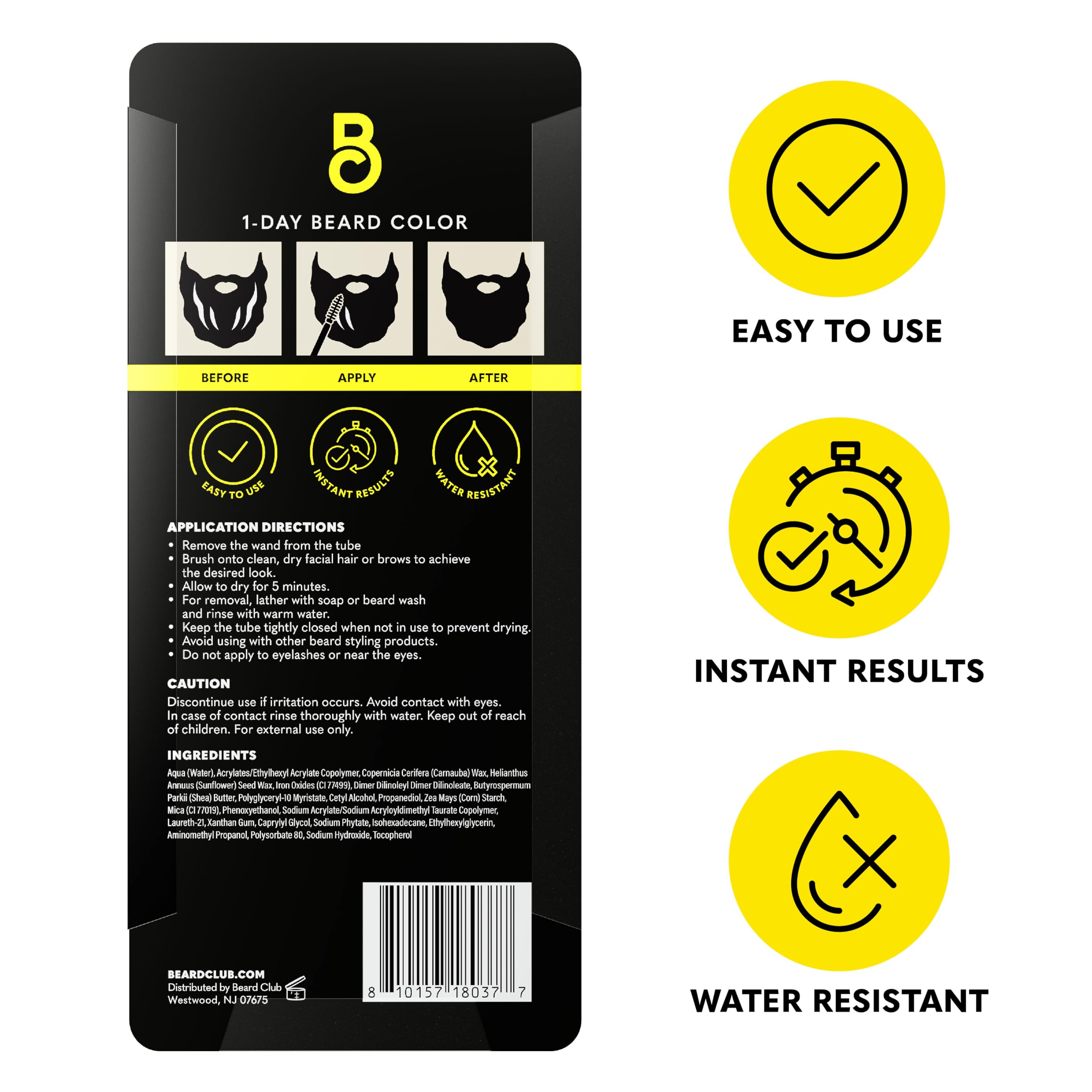 The Beard Club Barbe définition subtile et durable