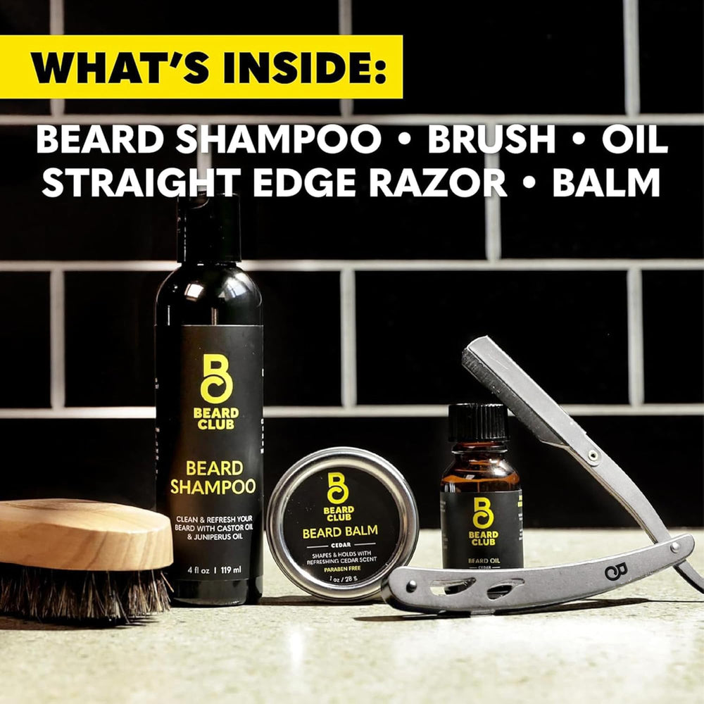 The Beard Club accessoires entretien barbe kit polyvalent pour voyage et domicile.