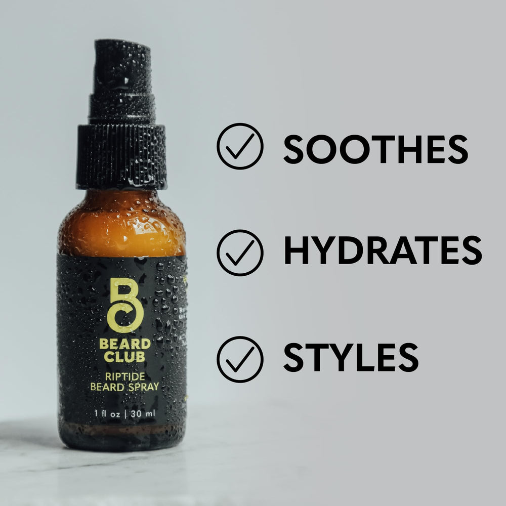 The Beard Club Riptide, application rapide sans résidu gras