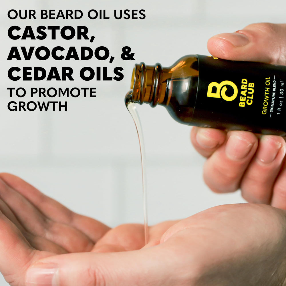 The Beard Club - Routine quotidienne pour nourrir les cheveux du visage