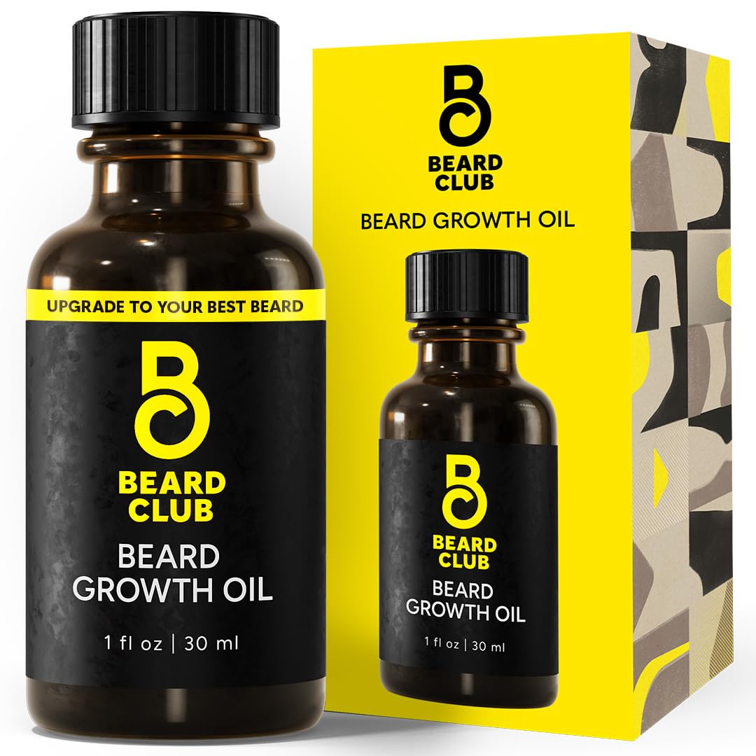 The Beard Club - Bouteille du sérum croissance barbe pour une barbe plus fournie