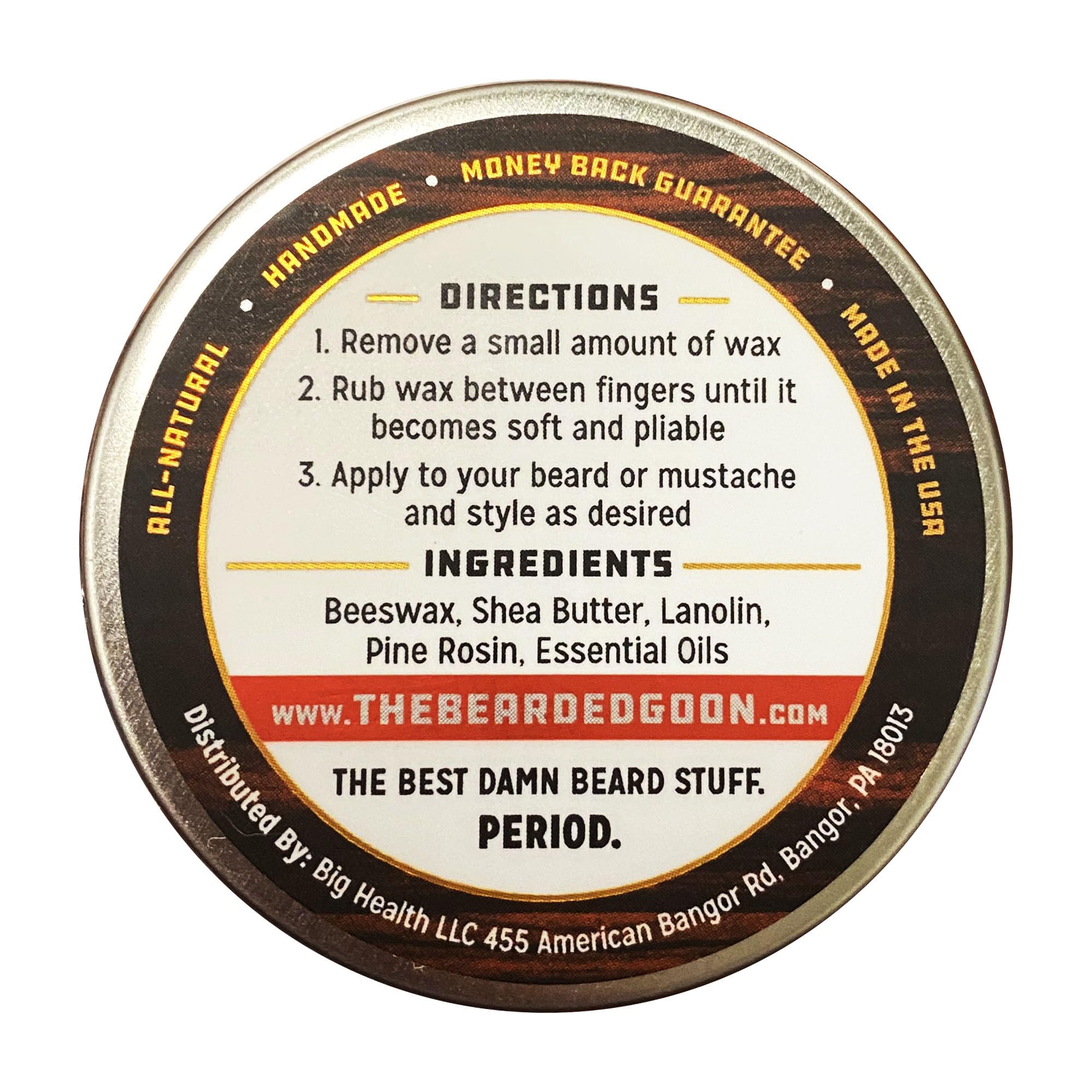 Ingrédients naturels utilisés par The Bearded Goon pour une barbe douce et saine.