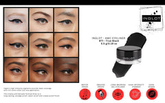 The Beauty Box INGLOT Bundle Eyeliner Gel 77 — application fluide et fini net.