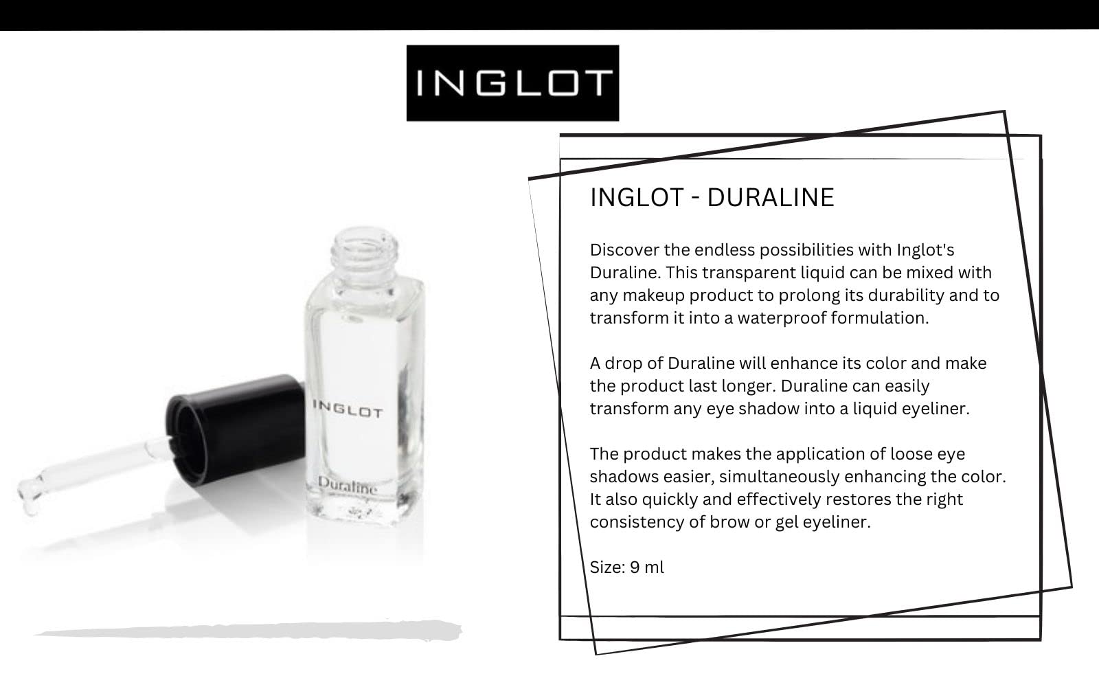 The Beauty Box INGLOT Bundle Eyeliner Gel 90 — couleur durable et tenue prolongée.