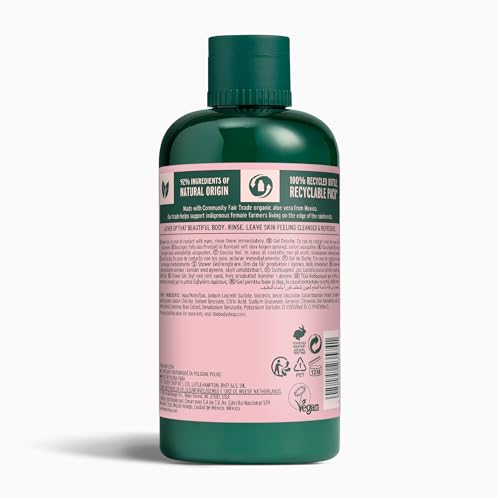 The Body Shop British Rose Shower Gel, parfum rose frais qui éveille les sens