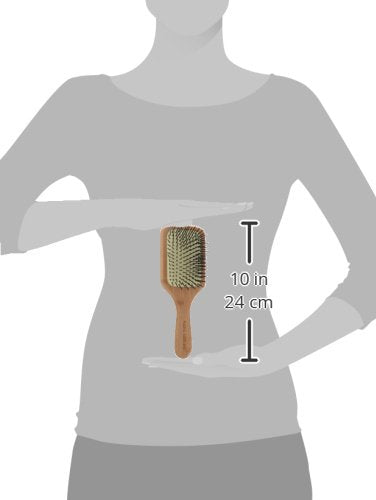 The Body Shop brosse cheveux bambou anti-noeuds aide à démêler sans cassure.