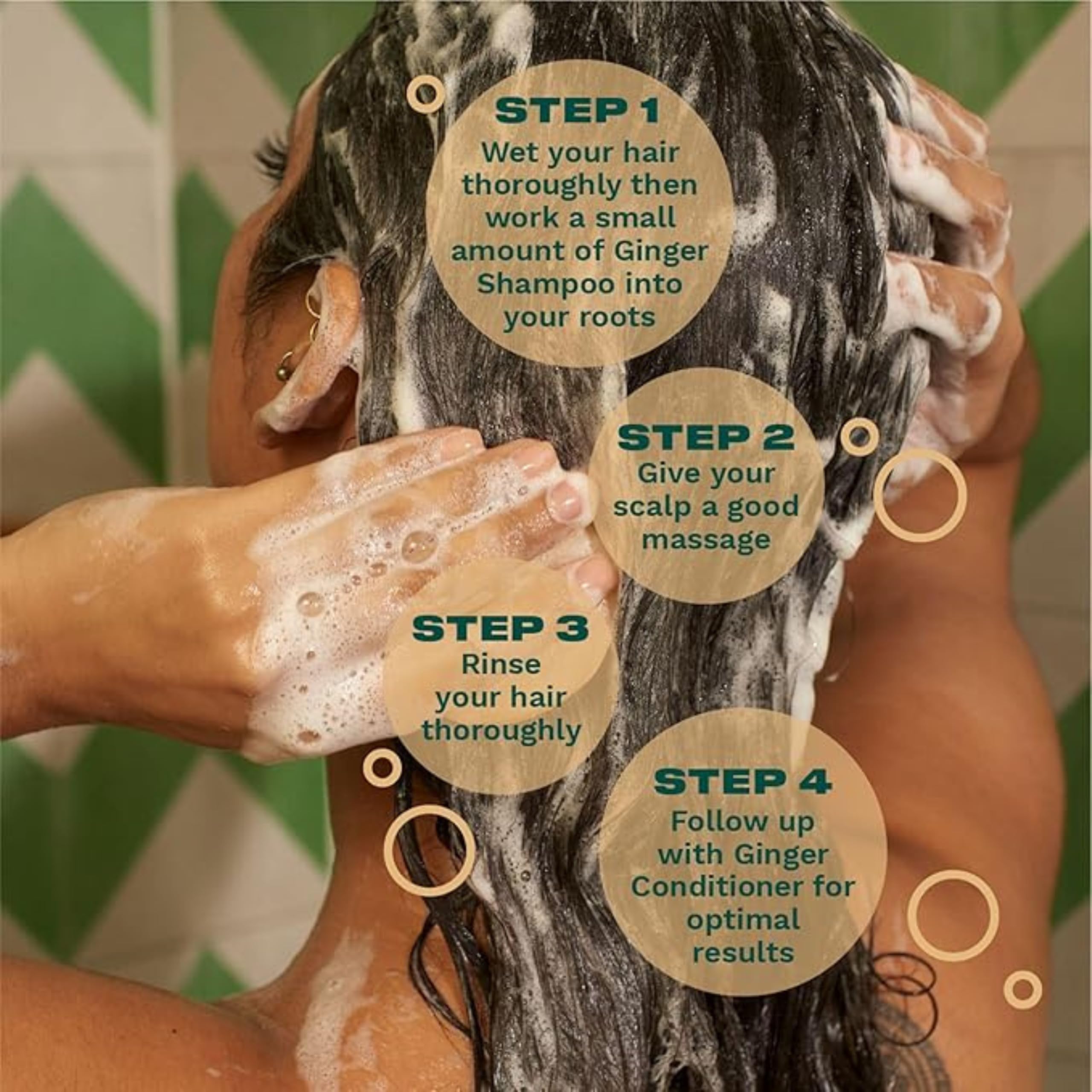The Body Shop soin gingembre cuir chevelu, texture crème légère et nourrissante