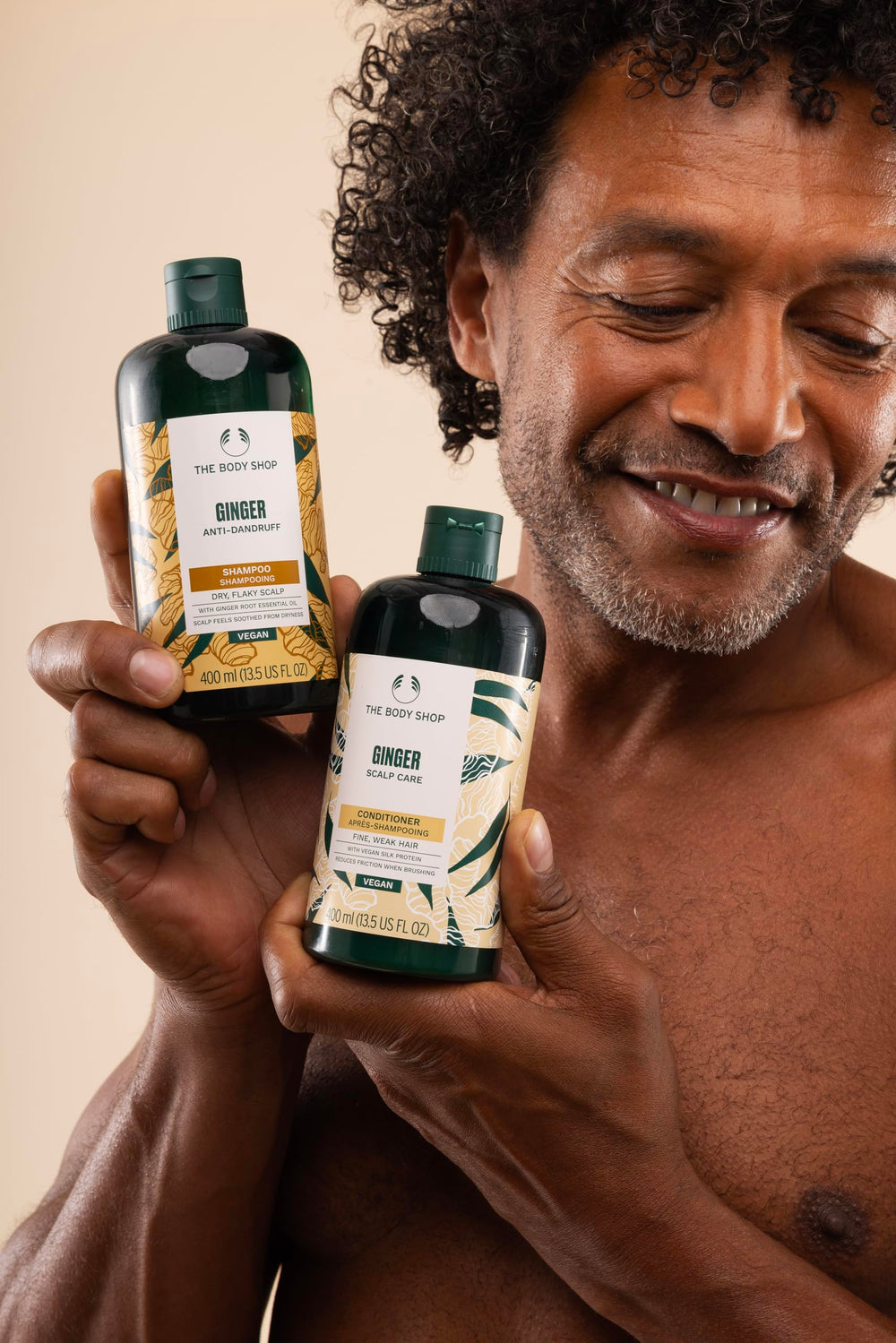 The Body Shop Ginger Scalp Care Conditioner – Emballage recyclable, démarche durable.