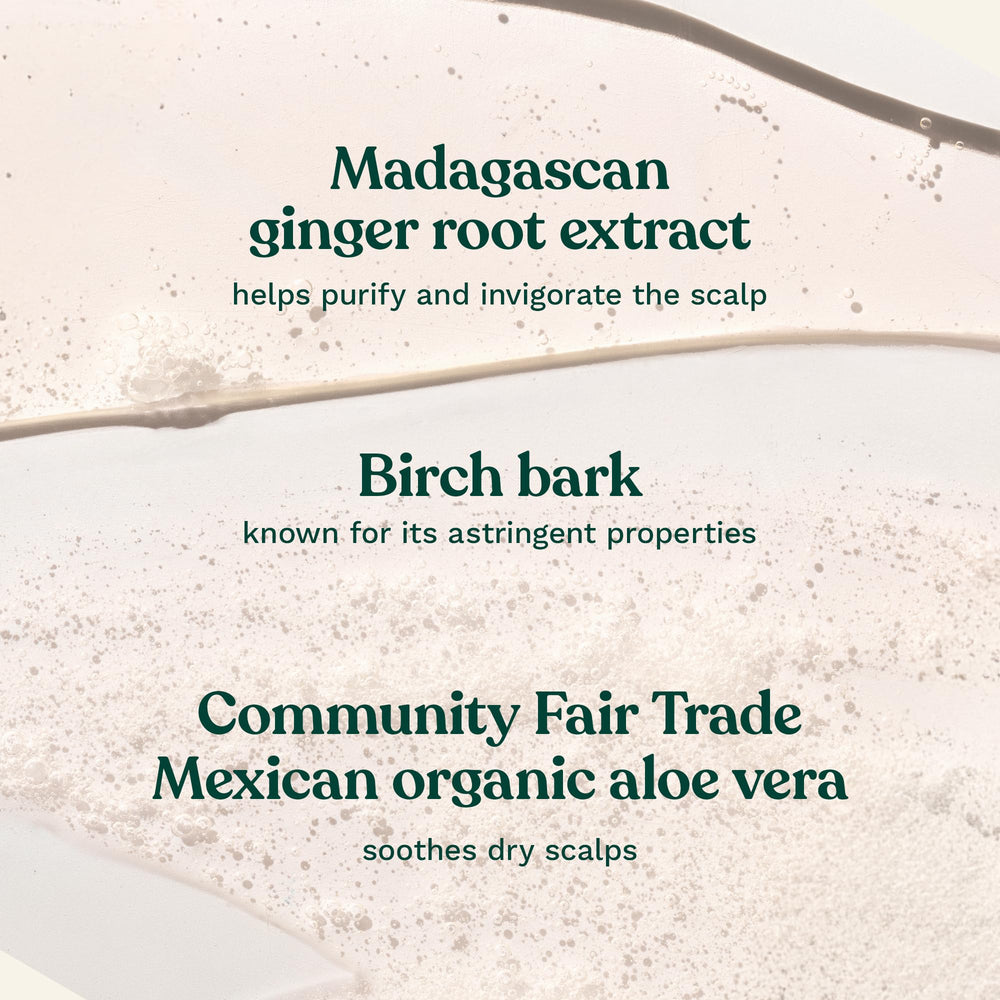 Extraits d’écorce de bouleau The Body Shop pour une action purifiante.