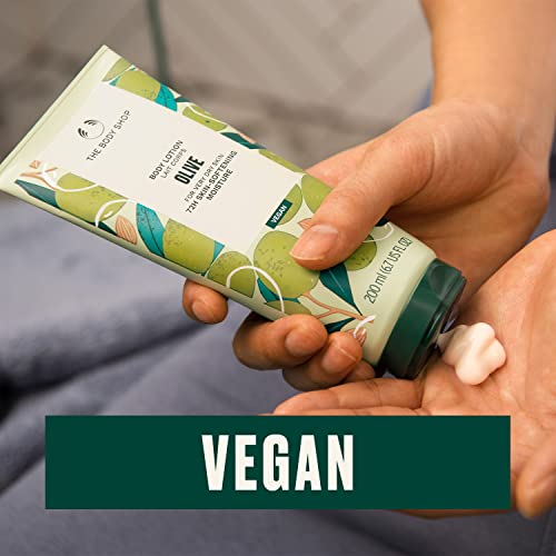 The Body Shop Olive Lotion, texture soyeuse qui s’imprègne rapidement.
