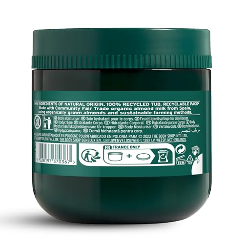 Texture gel-creme The Body Shop Moringa Body Yogurt: absorption instantanée.