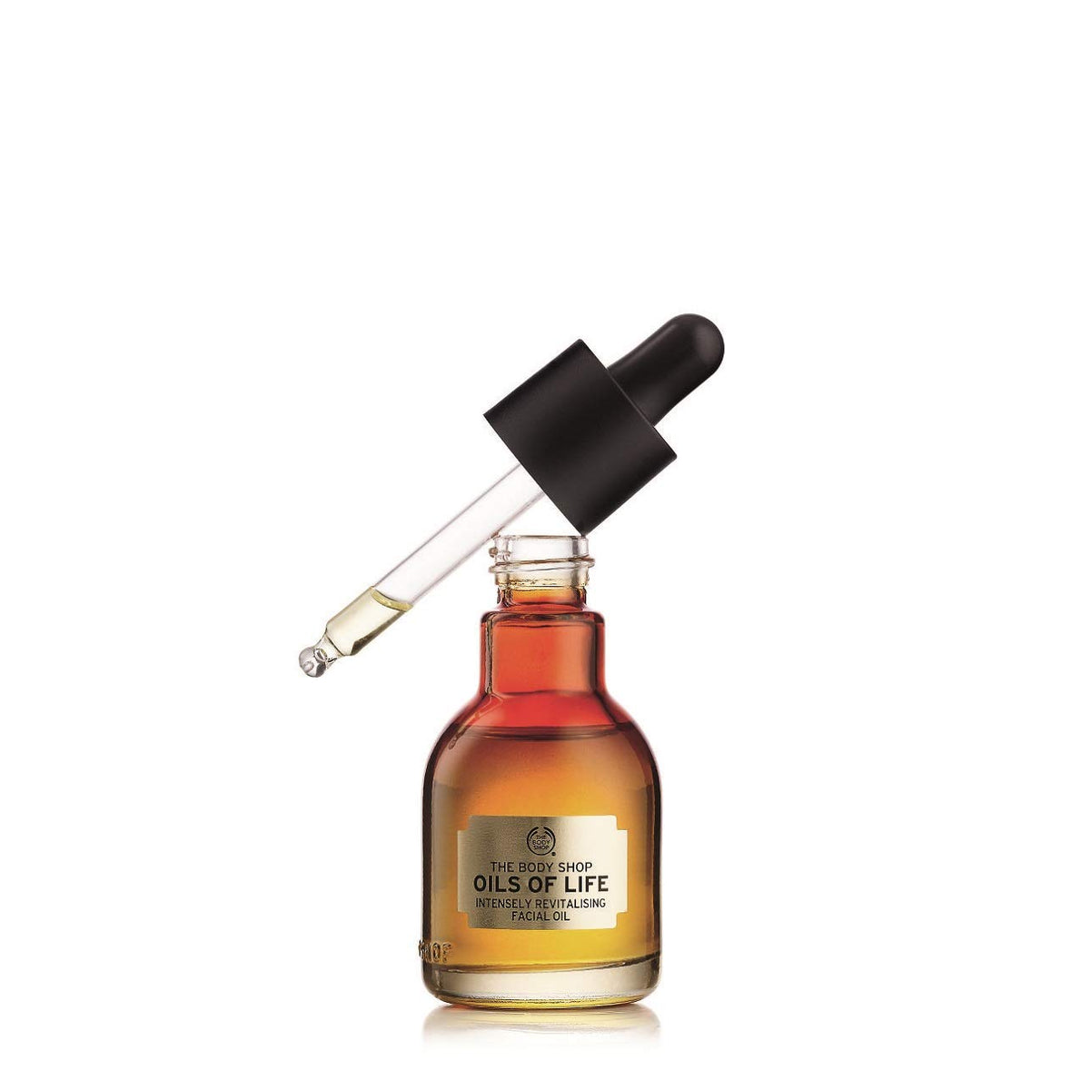 The Body Shop Oils of Life – bouteille huile visage, hydratation légère et revitalisante