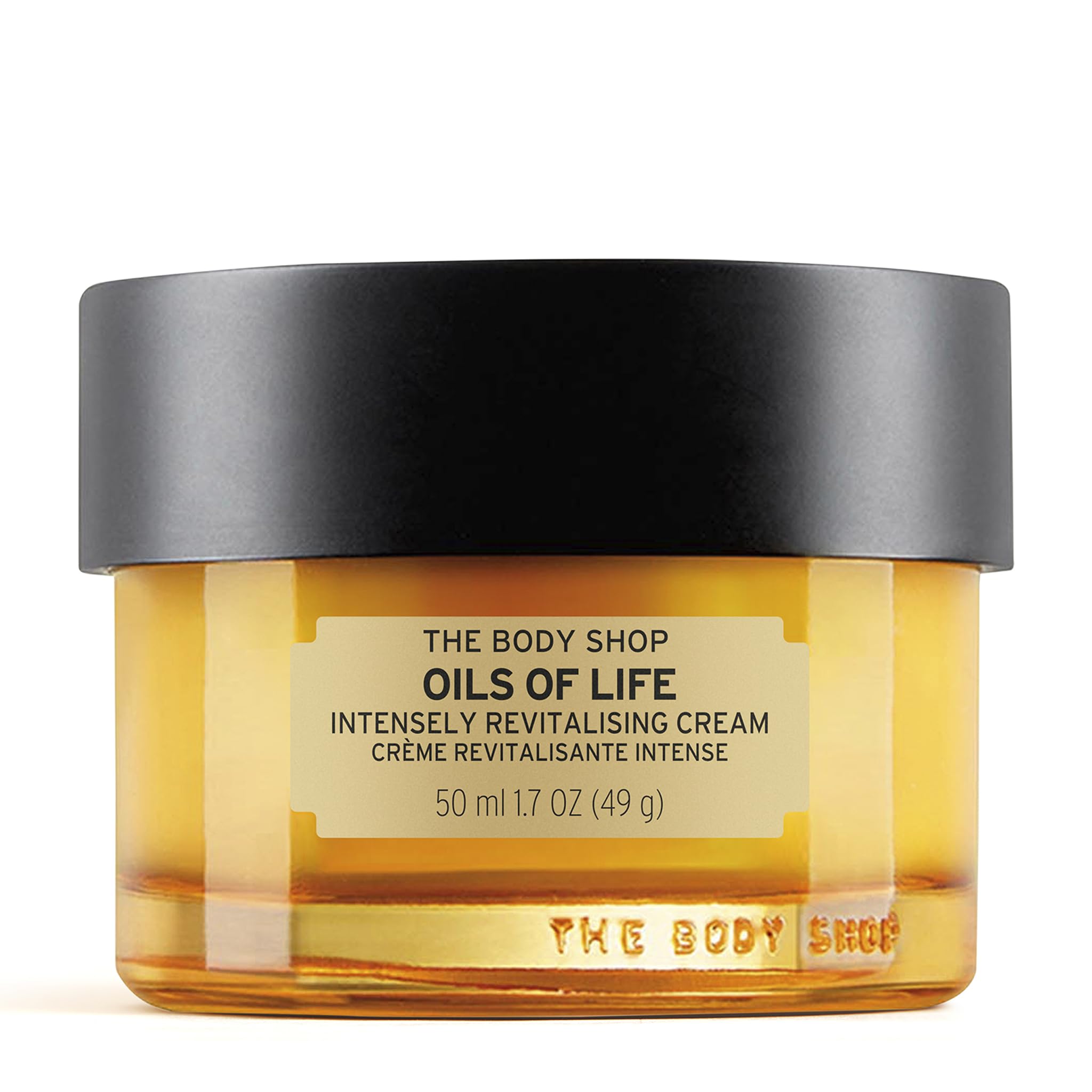 The Body Shop Oils of Life crème texture satinée et légère pour visage hydraté
