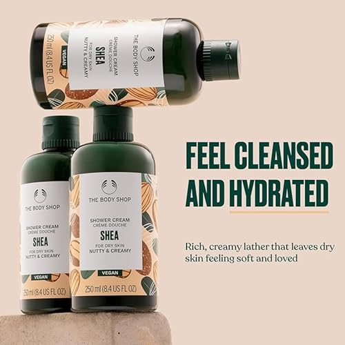 The Body Shop Shea Shower Cream – Peau sèche mieux protégée après la douche