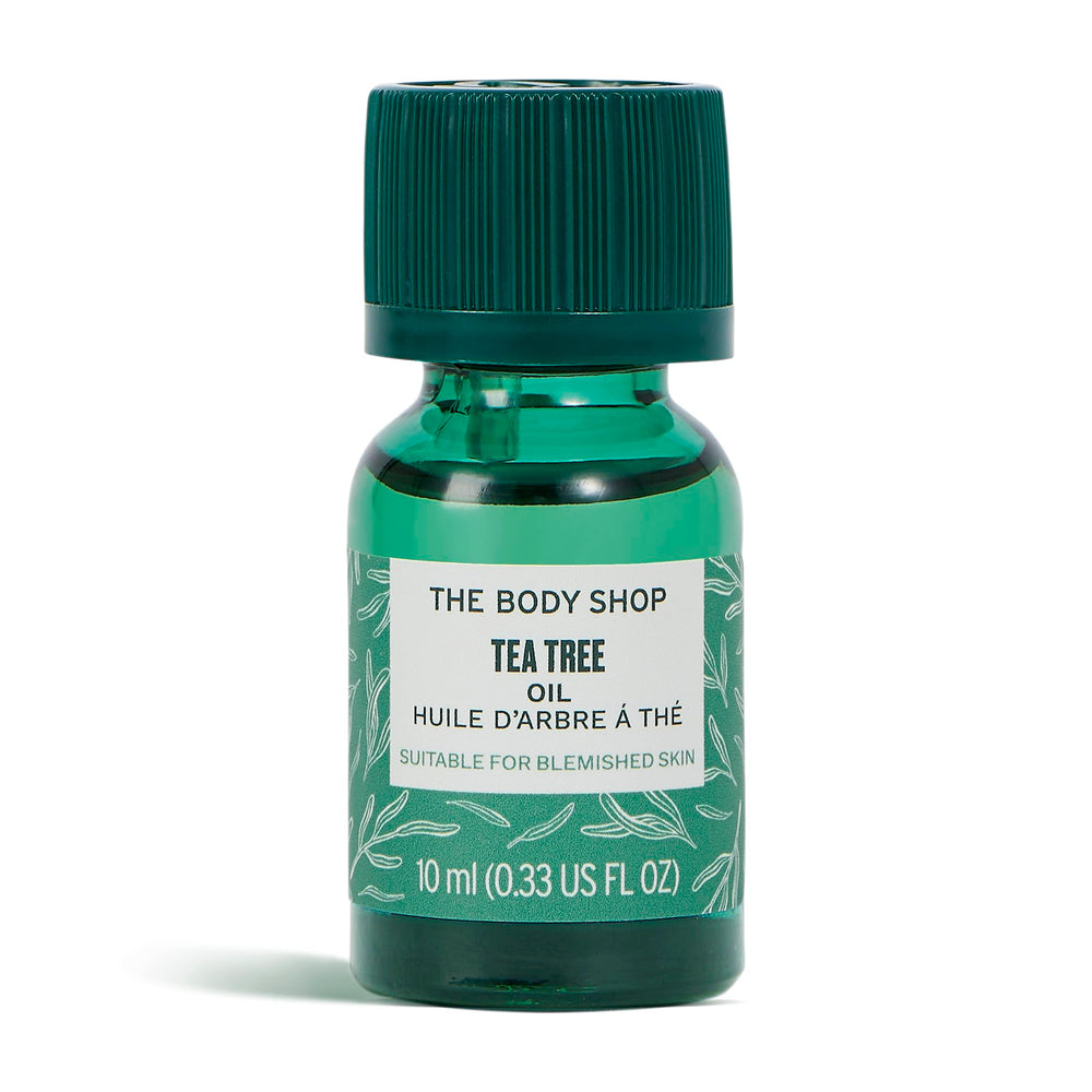 The Body Shop Tea Tree Oil: bouteille mini purifiante prête à glisser dans la poche.