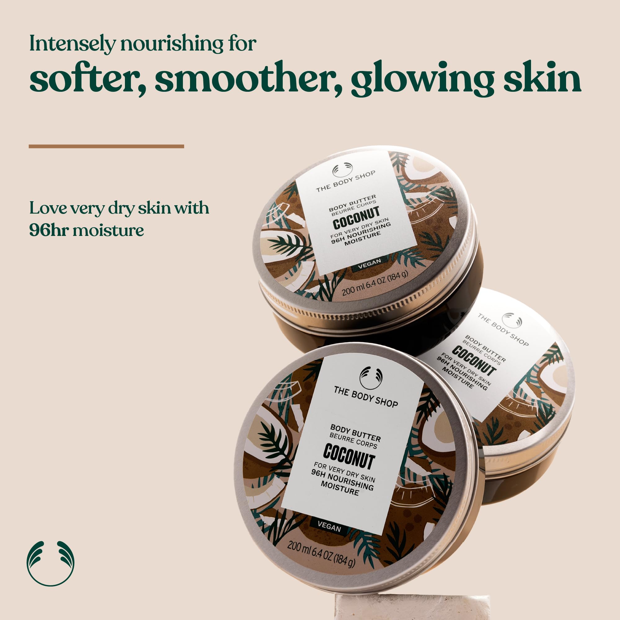 The Body Shop Coconut Body Butter – application lisse et non collante favorisant l’hydratation.