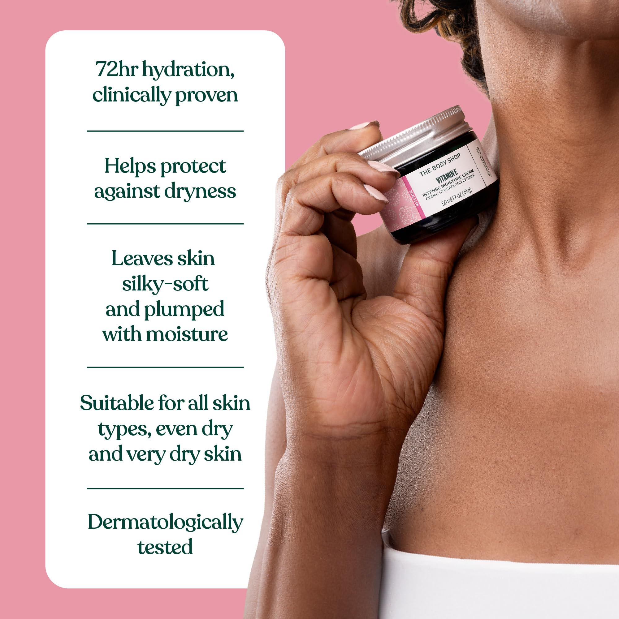 The Body Shop Vitamin E Intense Moisturizer : idéal pour peaux sèches et sensibles